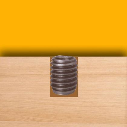 Imagem de Bucha Roscada Externa 1/2" E Interna 5/16" X 15 Mm Em Aço
