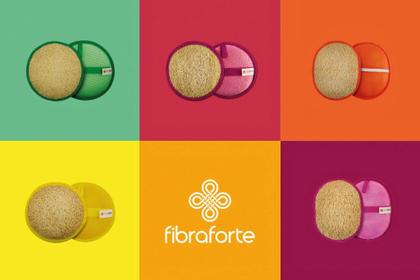 Imagem de Bucha Vegetal Biodegradável Luxo Skin Banho - Fibraforte