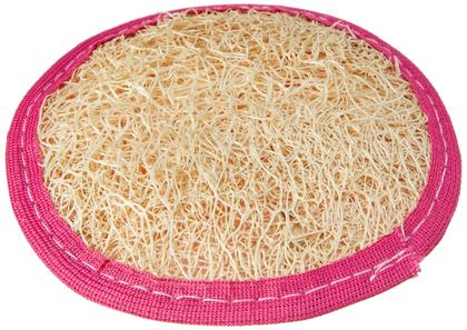 Imagem de Bucha vegetal natural redonda facial ricca