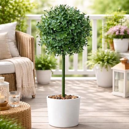 Imagem de Bucho Buchinho Planta Artificial Decoração De 80cm Kit 2pçs