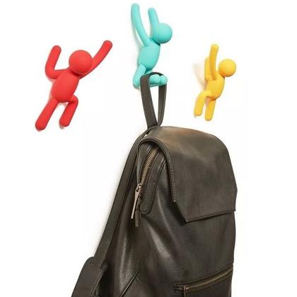 Imagem de Buddy Conjunto Cabideiros de Parede 3 Peças Colorido UMBRA