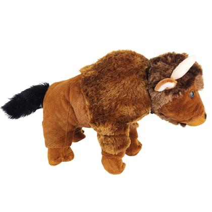 Imagem de Búfalo Bisão Bicho de Pelúcia Realista Touro Boi Fazendinha