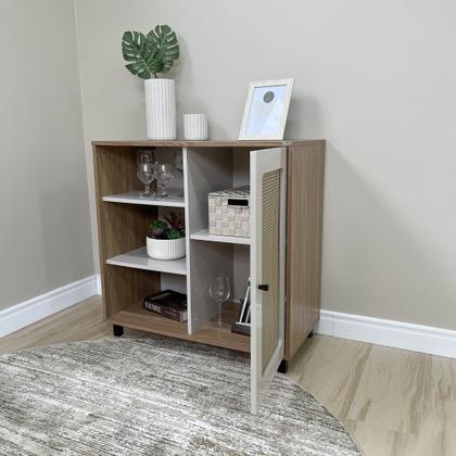 Imagem de Buffet 1 Porta Palhinha Rattan Charlotte