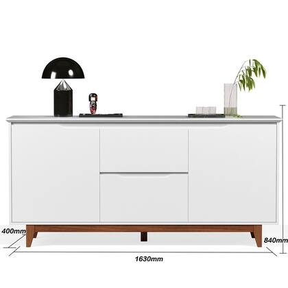 Imagem de Buffet 2 Portas Flow Branco