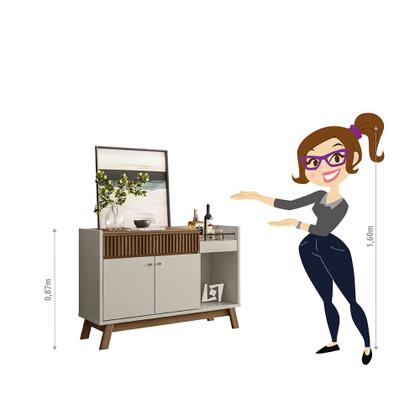 Imagem de Buffet 2 portas Lucca Linea Brasil