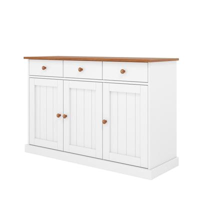 Imagem de Buffet 3 Portas e 3 Gavetas em Madeira Maciça Westerland