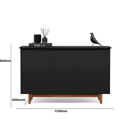Imagem de Buffet 3 Portas Flow Preto