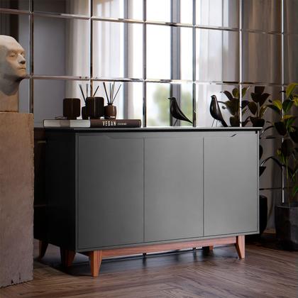 Imagem de Buffet 3 Portas Flow Preto