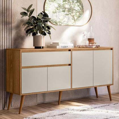 Imagem de Buffet Aparador 4 Portas e 1 Gaveta Ravi - Peternella Móveis