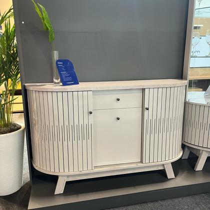 Imagem de Buffet Aparador Balcão 2 Portas Curvo 1 Gaveta Monza