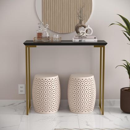 Imagem de Buffet Aparador Mesa Industrial Para Sala Estar