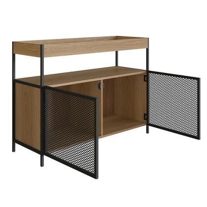 Imagem de Buffet Bar York 2 PT Hanover e Preto