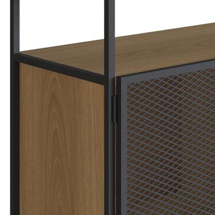 Imagem de Buffet Bar York 2 PT Hanover e Preto