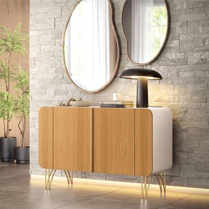 Imagem de Buffet Benvenuto Off White Cinamomo - HB Móveis