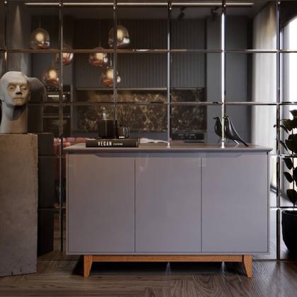 Imagem de Buffet Decorativo Flow de 3 Portas - EJ Móveis