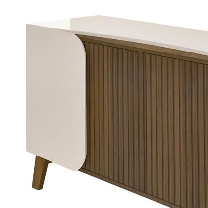 Imagem de Buffet Elegance 4 PT Pinho e Off White