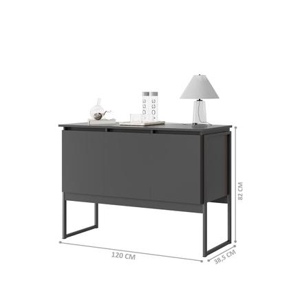 Imagem de Buffet Industrial Bérgamo Preto Onix