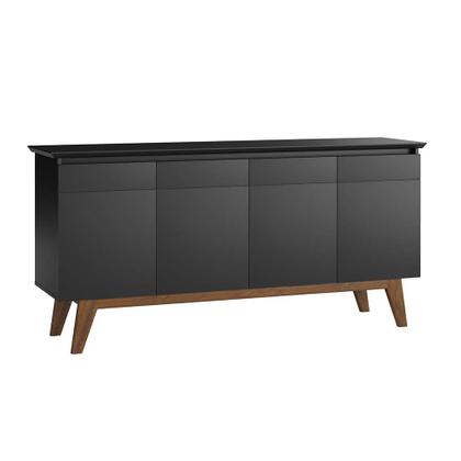Buffet Ivan 4 PT Preto - Mobly Imagem de Buffet Ivan 4 PT Preto