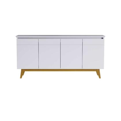 Buffet Kingston 4 PTBranco - Mobly Imagem de Buffet Kingston 4 PTBranco