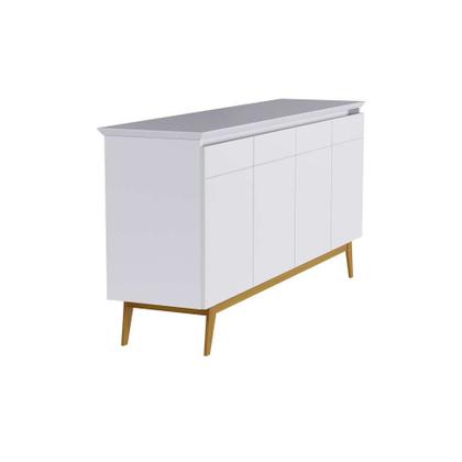 Buffet Kingston 4 PTBranco - Mobly Imagem de Buffet Kingston 4 PTBranco