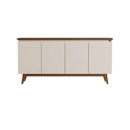 Buffet Liverpool 4 PT Off White e Freijo Touch - Mobly Imagem de Buffet Liverpool 4 PT Off White e Freijo Touch