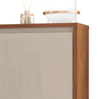 Buffet Madrid 3 PT 1 GV Cedro e Off White - Mobly Imagem de Buffet Madrid 3 PT 1 GV Cedro e Off White