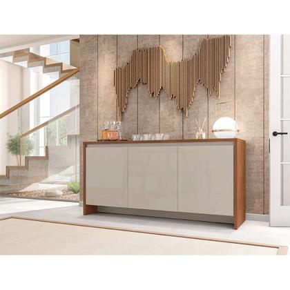 Buffet Madrid 3 PT 1 GV Cedro e Off White - Mobly Imagem de Buffet Madrid 3 PT 1 GV Cedro e Off White