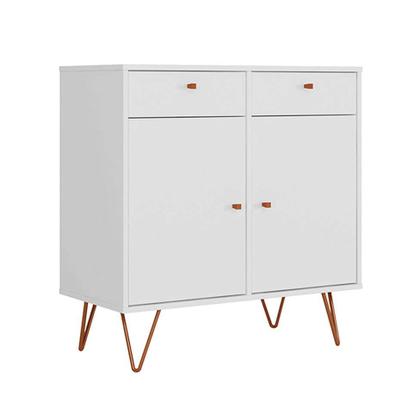 Buffet Mariano 2 GV 2 PT Branco - Mobly Imagem de Buffet Mariano 2 GV 2 PT Branco