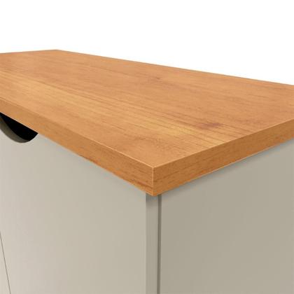 Imagem de Buffet Prism 2 PT Off White e Cinamomo