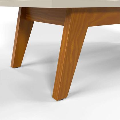 Buffet Prism 2 PT Off White e Cinamomo - Patrimar Imagem de Buffet Prism 2 PT Off White e Cinamomo