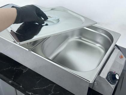 Imagem de Buffet Rechaud Elétrico 2 Cubas Inox 220V Profissional