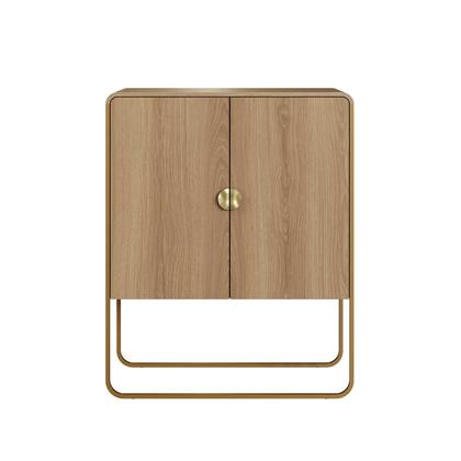 Imagem de Buffet Sala Orgânico 2 Portas 90cm x 111cm com Pés em Metal