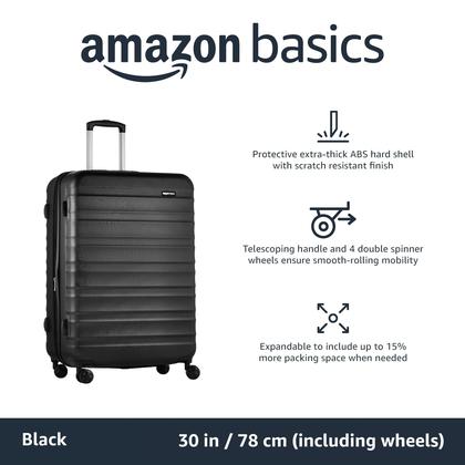 Imagem de Buggage Amazon Basics, expansível, rígido, giratório de 30 polegadas