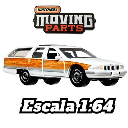 Imagem de Buick Roadmaster Estate 1992 Matchbox Moving Parts 1:64 - Mattel