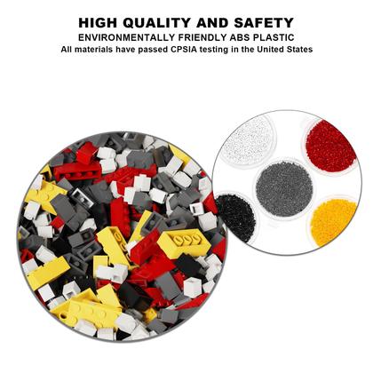 Imagem de Building Bricks WEBRICK 300 unidades compatíveis com Lego White