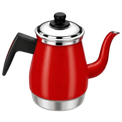 Imagem de Bule 1,5 Litros Vermelho Café Leite ou Chá maçãSTORE