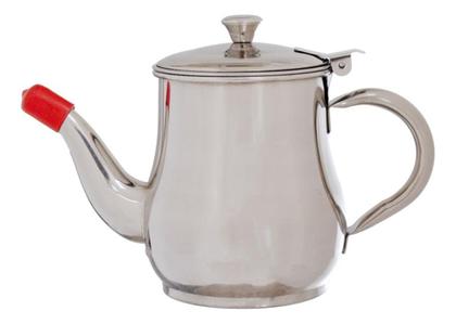 Imagem de Bule De Inox Para Café Chá Leite Com Alça E Tampa 400ml
