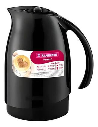 Imagem de Bule Garrafa Termico Plastico Cuidar 700ml  Todos Cores  