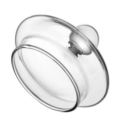 Imagem de Bule jarra de vidro com infusor bule filtro coador cha frutas 400ml luxo