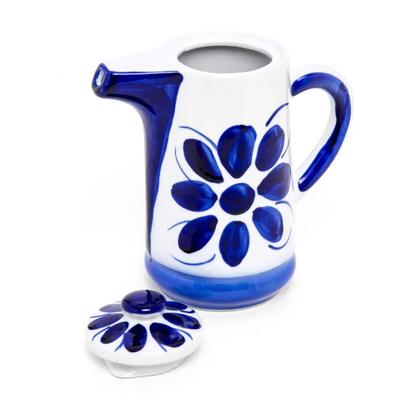 Imagem de Bule Leiteira de Porcelana Pintada a mão Monte Sião 600 ml