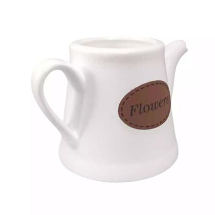 Imagem de Bule Pequeno Elegance Decorativo - Branco Flowers
