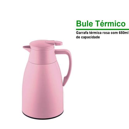 Imagem de Bule Térmico Café Leite Chá 650ml Garrafa