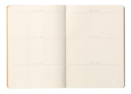 Imagem de Bullet Journal Golbook Rhodia A5 120 Folhas Yellow