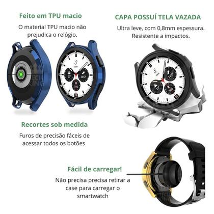 Imagem de Bumper Proteção TPU para Galaxy Watch4 Classic 42mm