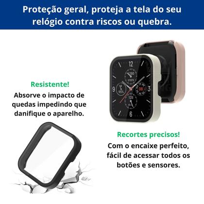 Imagem de Bumper protetora rigida vidro para Amazfit bip 5 2023 A2215
