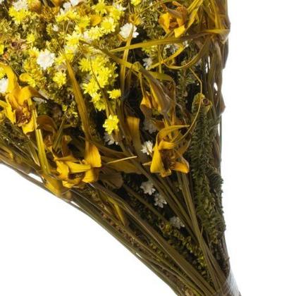 Imagem de Buque De Flor Seca Estrelinha Presente Decoração - Amarelo