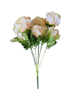 Imagem de Buquê De Rosa Grande Artificial Com 9 Flores YT009