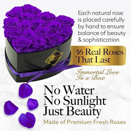 Imagem de Buquê de Rosas Preservadas Glamour Boutique - Flores Forever