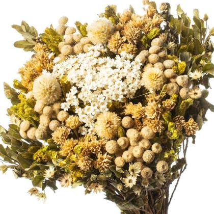 Imagem de Buquê Preservado Rústico Colorido I Flores Desidratadas