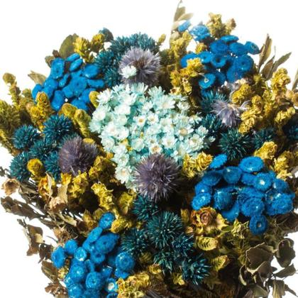 Imagem de Buquê Preservado Rústico Colorido I Flores Desidratadas